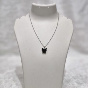 Black Butterfly Necklace – A Symbol of Transformation & Elegance - Image 1
