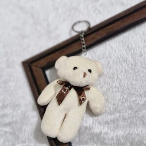 Plush Teddy Bear Keychain – Soft, Cute & Perfect for Gifting! - Image 1