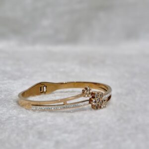 Golden Blossom Bracelet – Sparkle in Every Bloom - Image 1