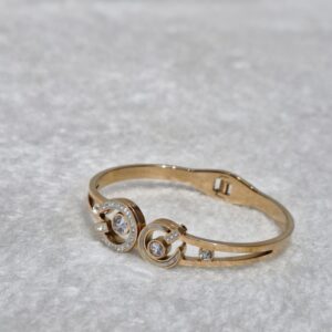 Golden Spiral Embrace Bracelet – Where Elegance Meets Energy - Image 1